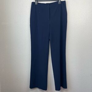 Multiples Navy Blue Slack Pants Size 10 EUC